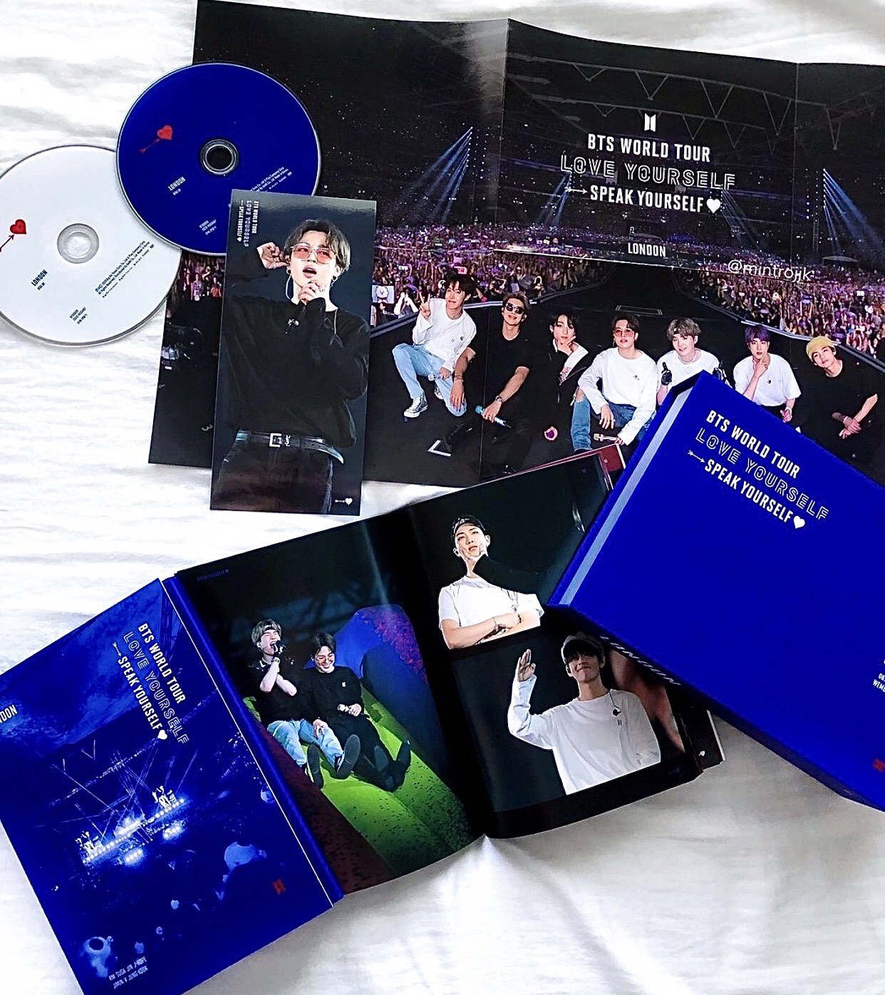 BTS WORLD TOUR 'LOVE YOURSELF' LONDON DVD