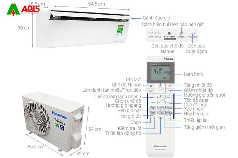 Dieu hoa Inverter Panasonic VU12UKH-8